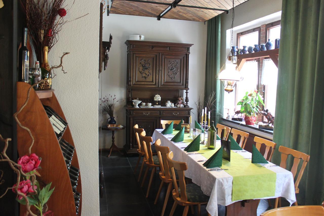 Pension Und Restaurant Die Burg Ehrenfriedersdorf Bagian luar foto