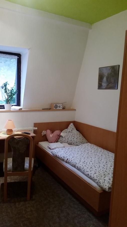 Pension Und Restaurant Die Burg Ehrenfriedersdorf Bagian luar foto